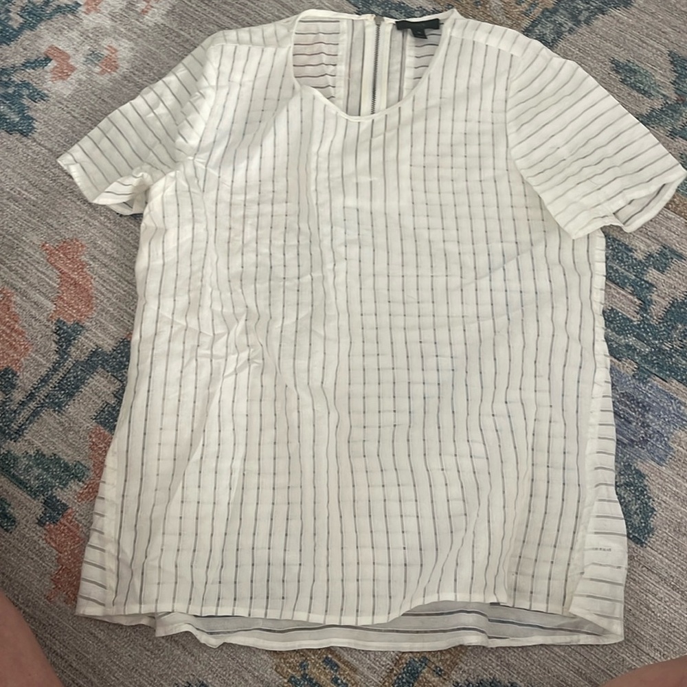 Jcrew sheer shirt